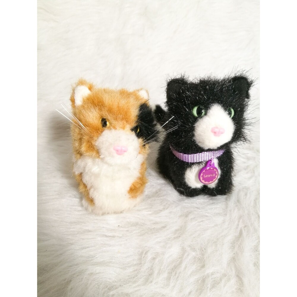 American Girl Retired Pet Plush Cats: Ginger & Licorice